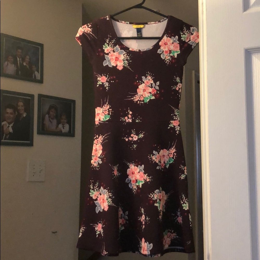 Aeropostale Floral Skater Dress